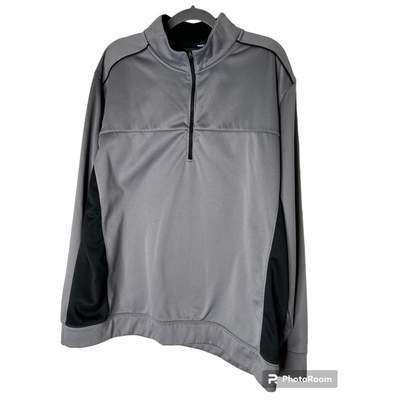 Nike Golf Men's Tour Performance Therma-Fit Jacket Size XL in Gray and Black - Picture 1 of 5